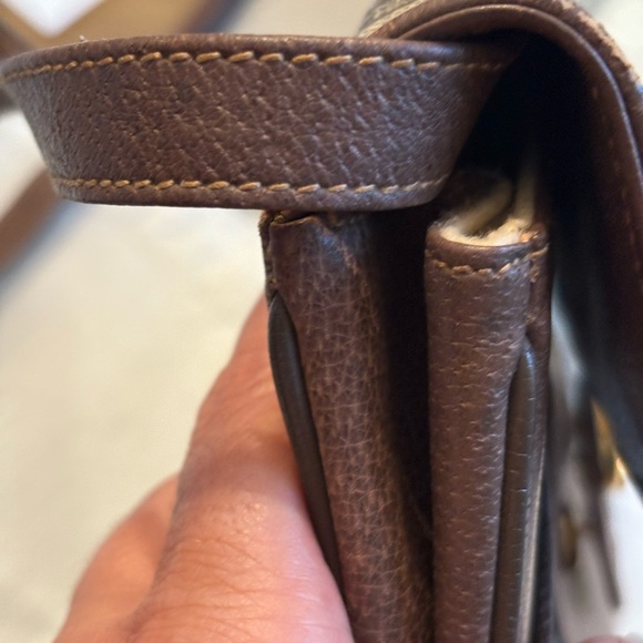 Vintage Gucci Brown Crossbody Bag with Monogram Coated canvas two way bag - Picture 16 of 16